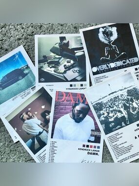 Kendrick Lamar wall prints